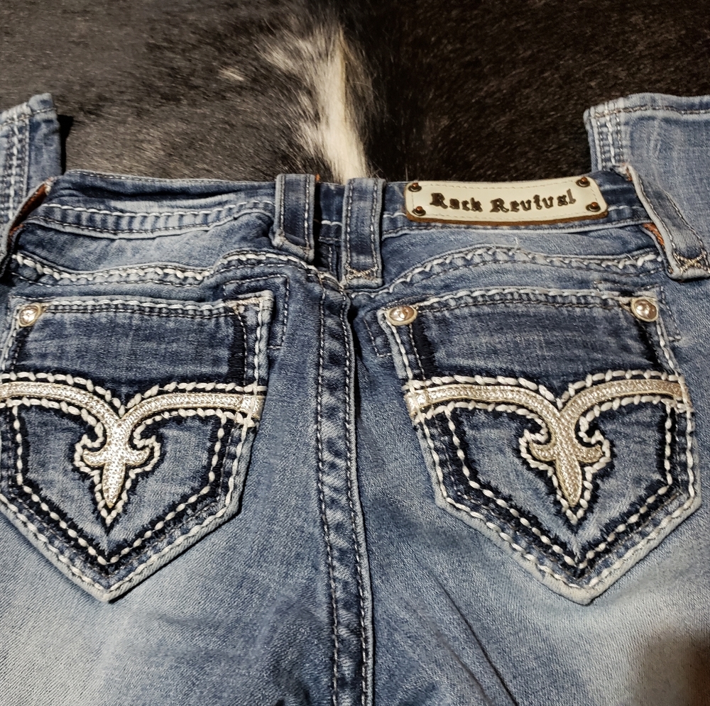 Rock Revival Blair Skinny jeans size 24
